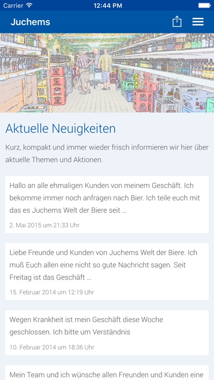 Juchems  Welt der Biere