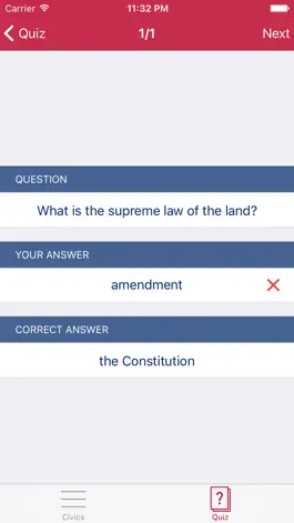 Game screenshot U.S. Civics Master hack