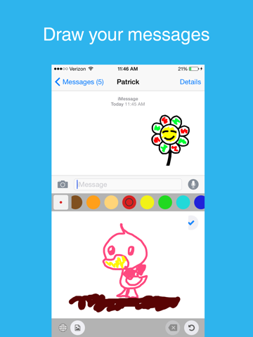 Screenshot #1 for Draw Keyboard HD
