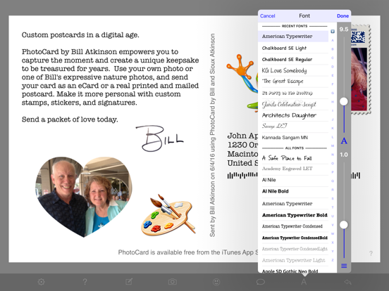 Screenshot #6 pour PhotoCard by Bill Atkinson