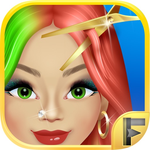 Celebrity Girls Princess Hair Salon & Spa - Free Dressup Games For Kids iOS App