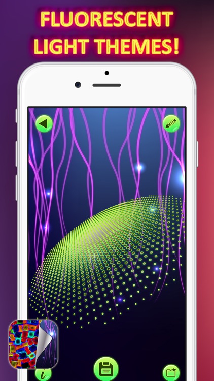 Neon Wallpapers Free – Glowing HD Backgrounds with Fluorescent Light Themes