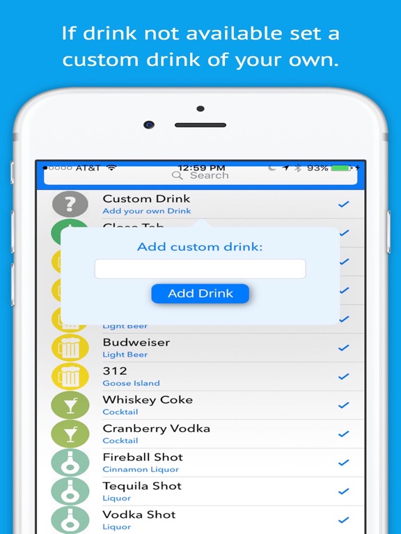 DrinkPLZ iPad screenshot 5 - Food & Drink app