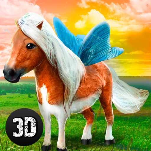 Flying Pony Simulator 3D Full icon