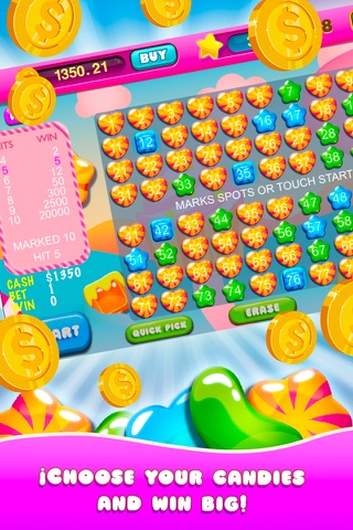 Candy Kingdom Keno - Vegas Casino Multi Room Video Keno, Win Big Bonus & FREE Spin The Wheel! screenshot 3