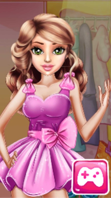 Baby's short skirt:Girl makeup games