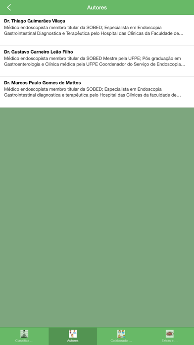 Screenshot #3 pour EDA Classificações Endoscópicas TV