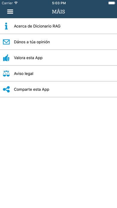 Dicionario RAG Screenshot