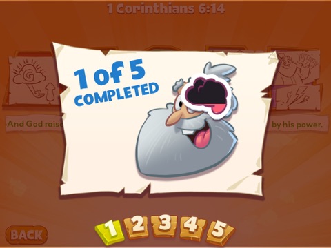 Noah's Bible Memory iPad screenshot 4 - Education app