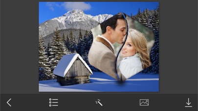 Screenshot #3 pour 3D Snowfall Photo Frame - Amazing Picture Frames & Photo Editor