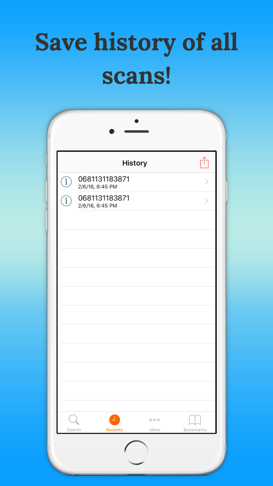 #4. Barcode and QR Reader-Unlimit (iOS) โดย: Ramalingam Sivaramakrishnan