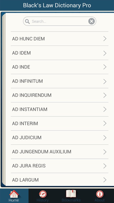 Law Dictionary: FT Black's Law Dictionary 2nd Ed Screenshot 1