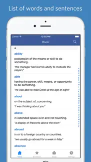 mastering oxford 3000 word list - quiz, flashcard and match game iphone resimleri 1