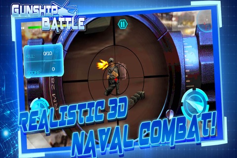 Battleship Sniper 3D - Super Warship War screenshot 4