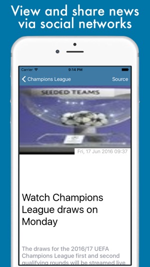 Football News - Champions League, Europa League & Super Cup (圖3)-速報App