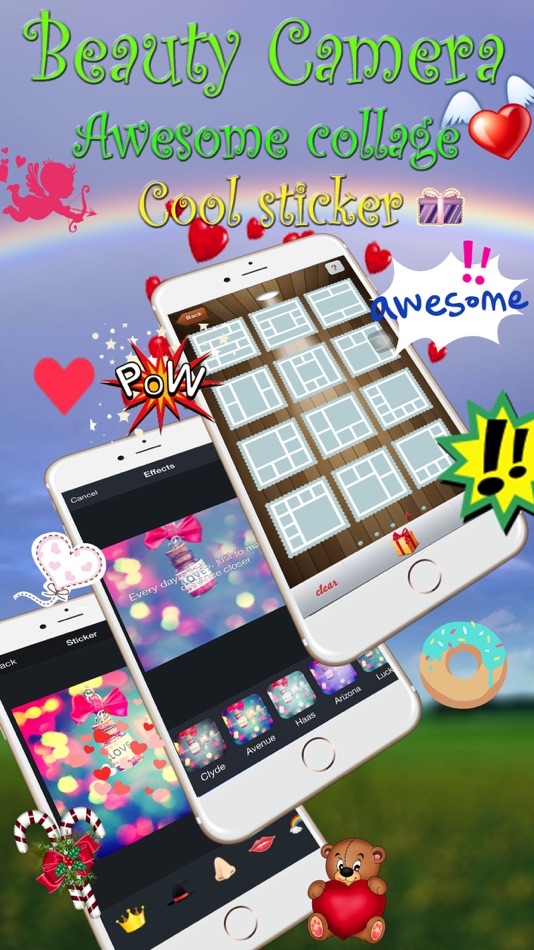 #3. Wonder Photo - Beaty Camera - Collage Maker - Beauty photo Makeup (iOS) By: Ngoc Thanh Pham