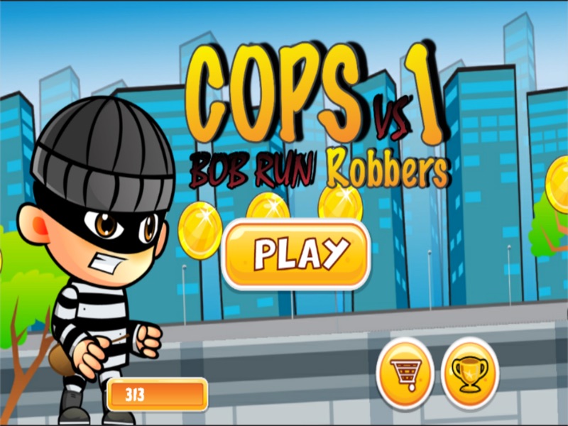 robber vs cops run adventure games screenshot 4