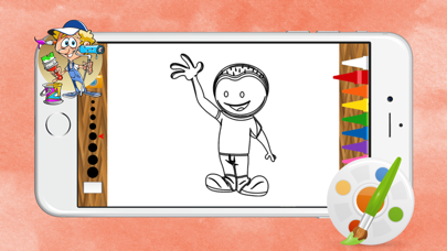 How to cancel & delete Kids Playing Different Games Coloring Books from iphone & ipad 4