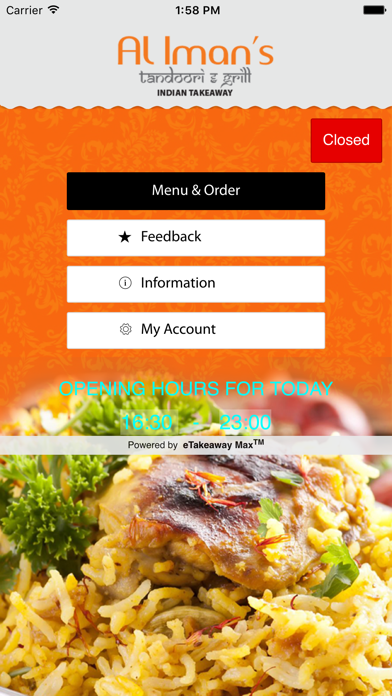 How to cancel & delete Alimans Indian Takeaway from iphone & ipad 1