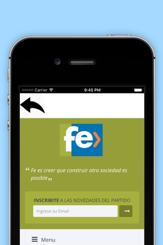 Partido Fe screenshot 4