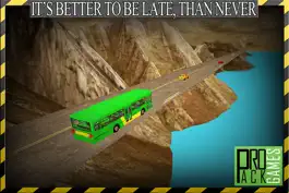 Game screenshot Dangerous Mountain & Passenger Bus Driving Simulator cockpit view – Transport riders safely to the parking apk