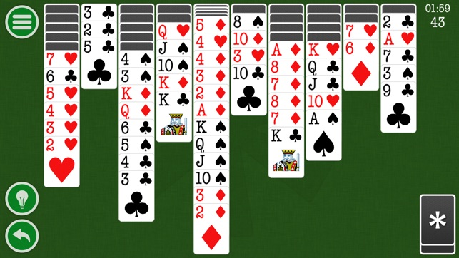 Spider Solitaire Classic Patience Game Free Edition by Kinet(圖2)-速報App