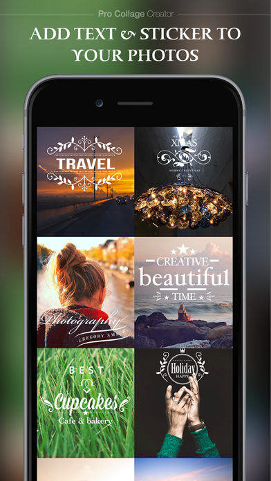 Screenshot #2 pour Pro Collage Creator Max - Photo Collage Editor & Layout & beauté Camera & autocollant