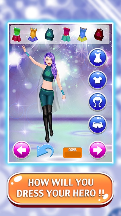 Fun Super Hero Games - Create A Character Girls 2