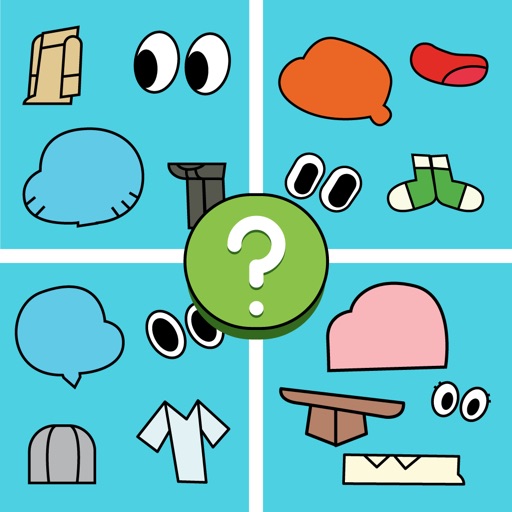 Trivia for Gumball Characters -  Guess 1 Word 4 images iOS App