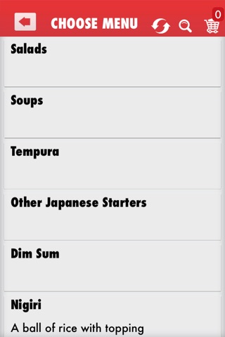 Cravings Sushi screenshot 2
