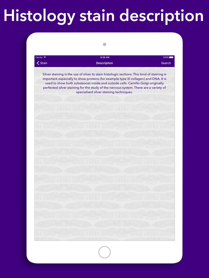 FlashKarte Histology Stains