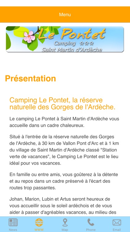 Camping Le Pontet