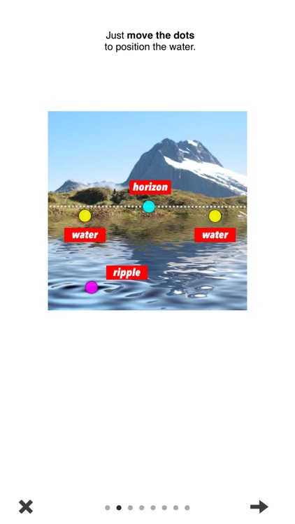 Flood Filter for Water Reflections