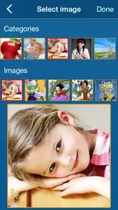 Cool tile puzzle - Free edition with cute images of family, flower, kids, nice girls, famous cities and  beautiful waterfall screenshot #4 for iPhone