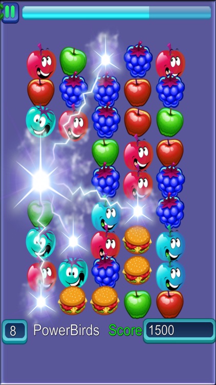 Electric Fruits Blast Mania Puzzle Free Teaser Games