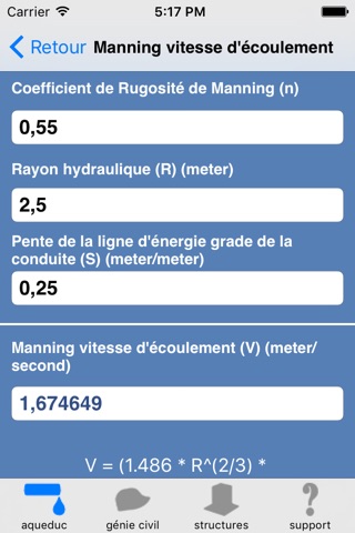 Waterworks Calculations screenshot 2