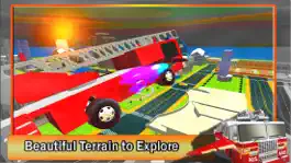 Game screenshot 2016 Fire Truck Driving Academy – Flying Firefighter Training with Real Fire Brigade Sirens apk