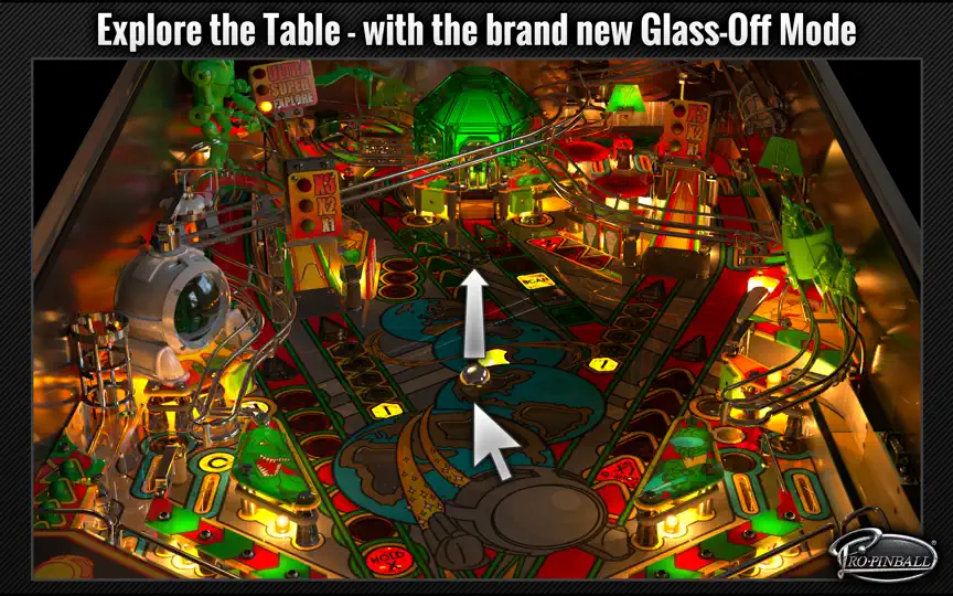 Captura de pantalla de Pro Pinball en iPhone 4