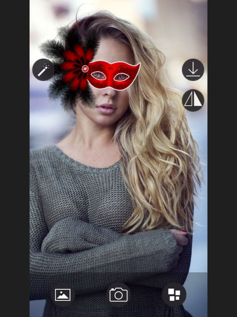 Masks Photo Booth - Photo Montage