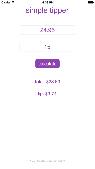 App screenshot