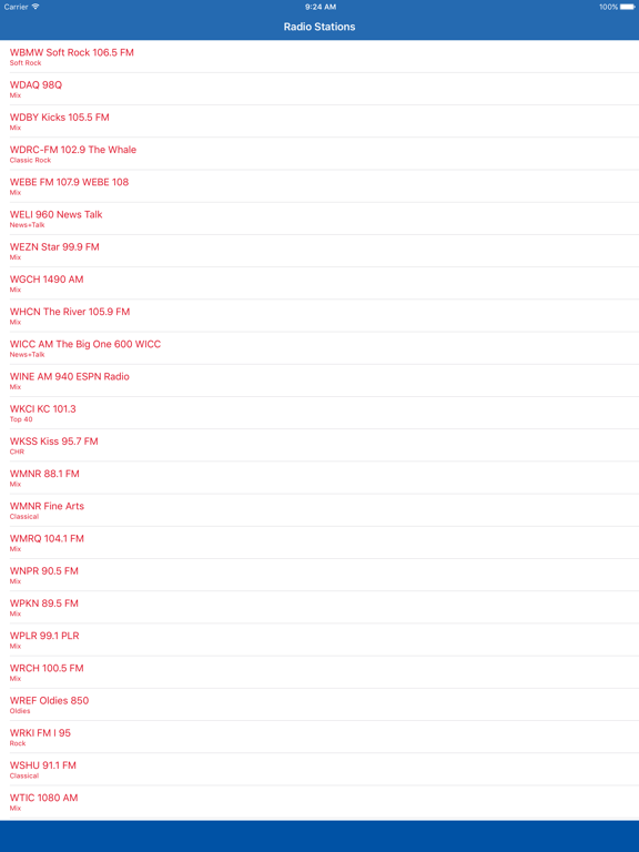 Screenshot #4 pour Radio Connecticut FM - Streaming and listen to live online music, news show and American charts from the USA