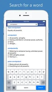 classical root dictionary iphone screenshot 3