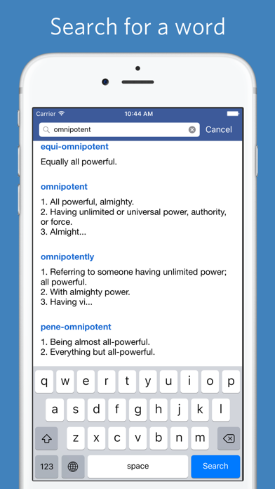 How to cancel & delete Classical Root Dictionary from iphone & ipad 3