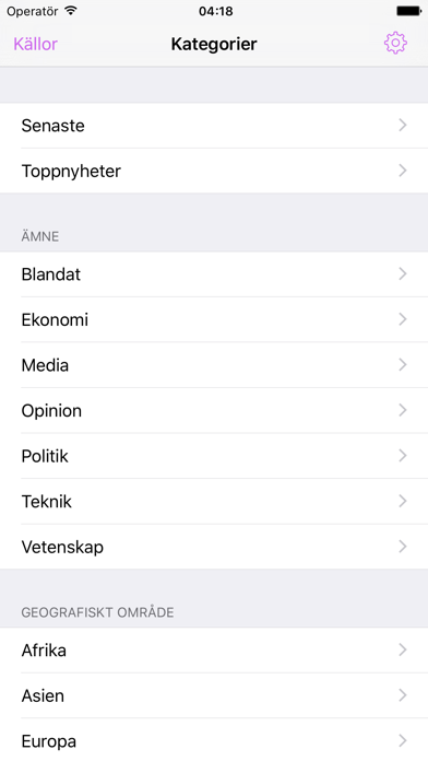 Screenshot #3 pour Bubbla Nyheter