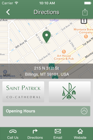 St. Patrick Co-Cathedral - Billings, MT screenshot 3