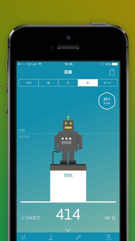 ステップとカロリーカウンターのおすすめ画像3