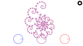 Generative Tree Fractal Explorer screenshot