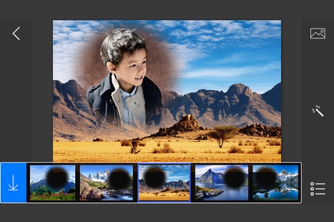 Mountain Photo Frames - make eligant and awesome photo using new photo frames screenshot 2