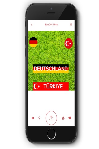 Euro 2016 Fan - Zeigen Sie für Welches Land Sie stehen mit einem Banner oder Sticker bei der em 2016 screenshot 4