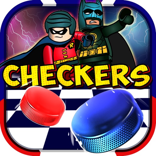 Checkers Board Puzzle Pro "for Lego Super Heroes " Icon